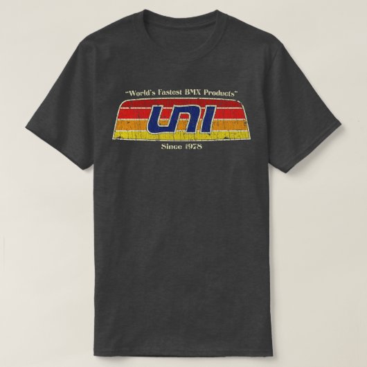T-SHIRT UNI BMX 1978 (Design devant)