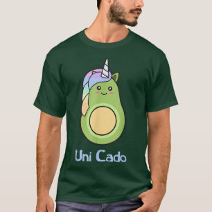 T-shirt Uni Cado, Cute Avocado, Funny Unicorn, Guacamole,
