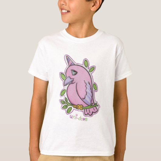 T-Shirt Uni-Colombe (Devant)