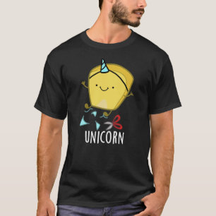 T-shirt Uni-corn Funny Corn Pun Dark BG
