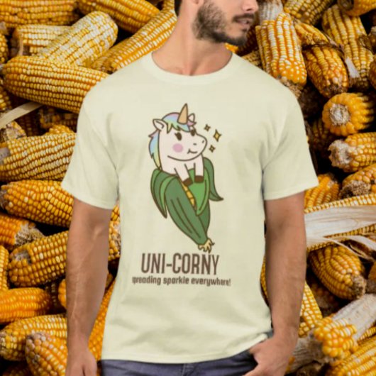 T-shirt Uni-Corne