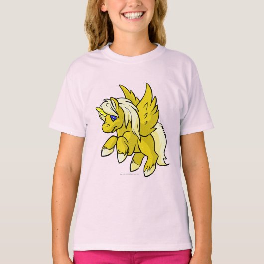 T-shirt Uni jaune (Devant)