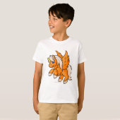 T-shirt Uni Orange (Devant entier)