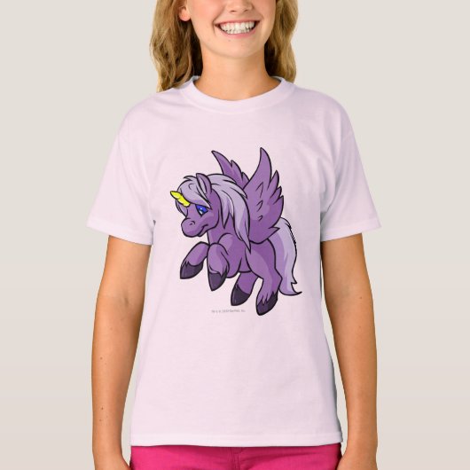 T-shirt Uni pourpre (Devant)