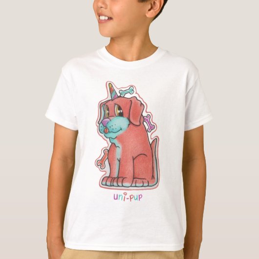 T-Shirt Uni-Pup (Devant)