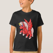 T-shirt Uni rouge (Devant)