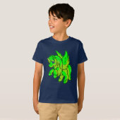 T-shirt Uni rougeoyant (Devant entier)