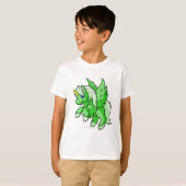 T-shirt Uni vert (Devant entier)