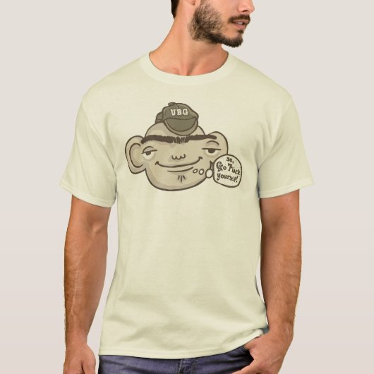 T-shirt Unibrowed et fier (Devant)