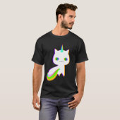T-shirt Unicat Caticorn Meowgical Unicorn Chat Hommes Femm (Devant entier)