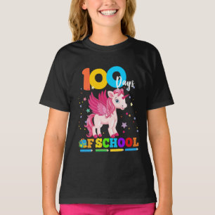 T-shirt Unicorn 100 Jours Cadeaux Smarter