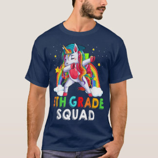 T-shirt Unicorn 5e année enseignant élève 1er premier jour