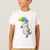 T-shirt Unicorn avec Umbrella (Devant)