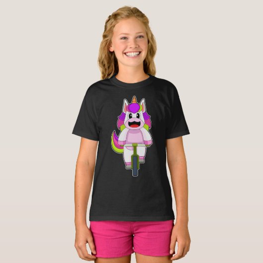 T-shirt Unicorn Bicycle (Devant entier)