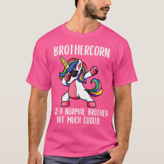 T-shirt Unicorn Brother Girl Birthday Party