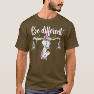 T-shirt Unicorn chauves-souris être une déclaration différ