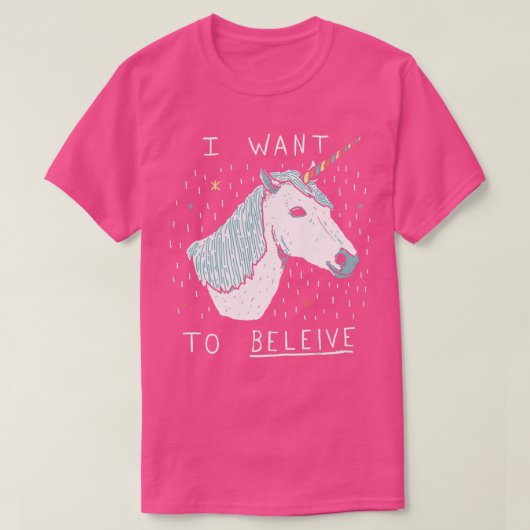 T-shirt Unicorn Chemise Classique 3 (Design devant)