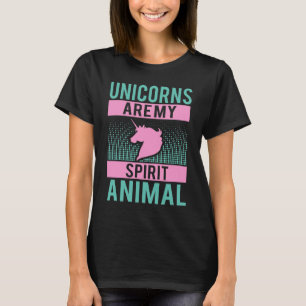 T-shirt Unicorn cite un cadeau de chemise