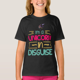 T-shirt Unicorn cite un cadeau de chemise