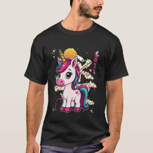 T-shirt Unicorn Cute Magical Unicorn Pour Filles