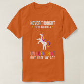 T-shirt Unicorn Dit Funny Unicorn (Design devant)
