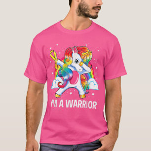 T-shirt Unicorn Enfance Cancer Sensibilisation Filles guer