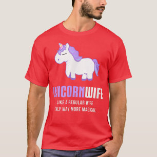 T-shirt Unicorn Femme, Drôle mignon cadeau magique