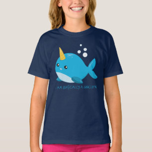 T-shirt Unicorn Girls' Hanes TAGLESS®