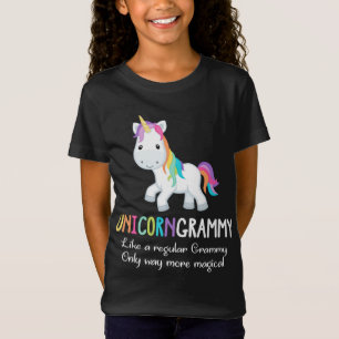 T-Shirt Unicorn Grammy mignonne Magique drôle Noël