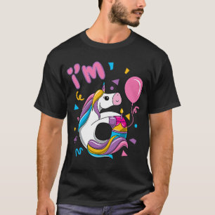 T-shirt Unicorn I Bin 6 Ans Fête d'anniversaire fille