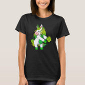 T-shirt Unicorn Ireland Shamrock irlandais Bonne St Patric (Devant)