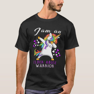 T-shirt Unicorn Je Suis Un Guerrier De Violence Ancien