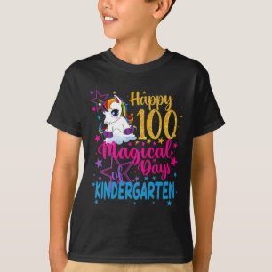 T-shirt Unicorn Joyeux 100 Jours Magiques De Kinder