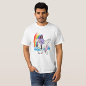 T-SHIRT UNICORN KAMALA HARRIS ET RAINBOW (Devant entier)