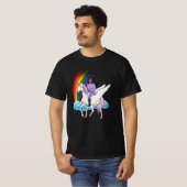 T-shirt UNICORN KAMALA HARRIS ET T-shirt RAINBOW (Devant entier)