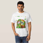 T-shirt Unicorn Leprechaun St Patrick (Devant entier)