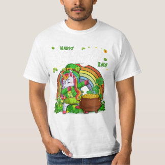 T-shirt Unicorn Leprechaun St Patrick