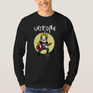 T-shirt Unicorn métallique lourd drôle