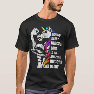 T-shirt Unicorn Papa Dadacorn Dadicorn Daddycorn Inspirati