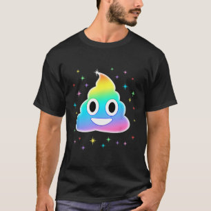 T-shirt Unicorn Poop Magic Arc-en-ciel drôle Costume d'Hal