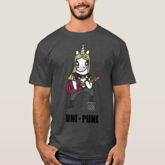 T-shirt Unicorn punk rock uni punk cadeau d'anniversaire d