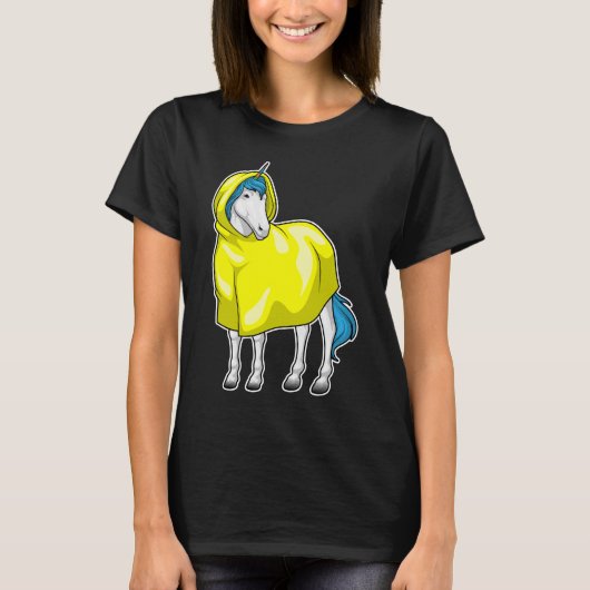T-shirt Unicorn Raincoat (Devant)