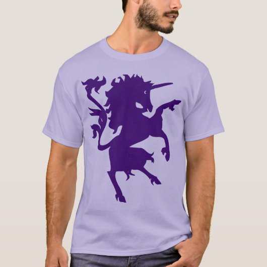 T-shirt Unicorn Rampant (Devant)