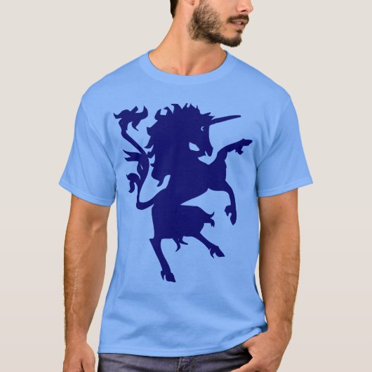 T-shirt Unicorn Rampant (Devant)