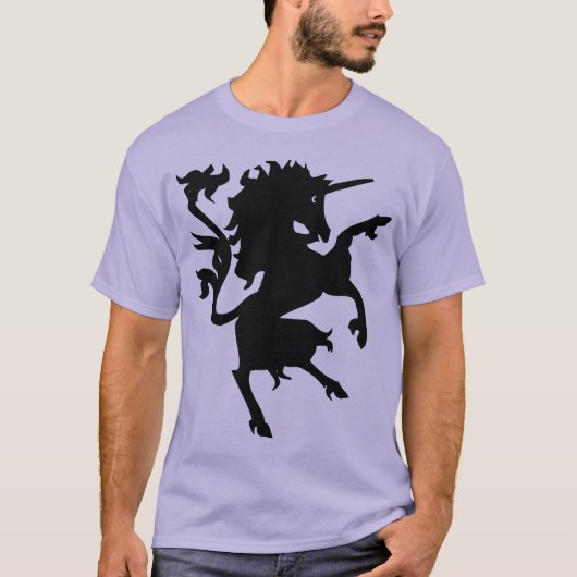 T-shirt Unicorn Rampant (Devant)