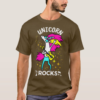 T-shirt Unicorn Rocks I Love Unicorns