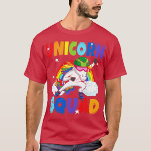 T-shirt Unicorn Squad Speate Patinage de vitesse Patinage