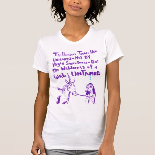 T-shirt Unicorn Tamer (Devant)