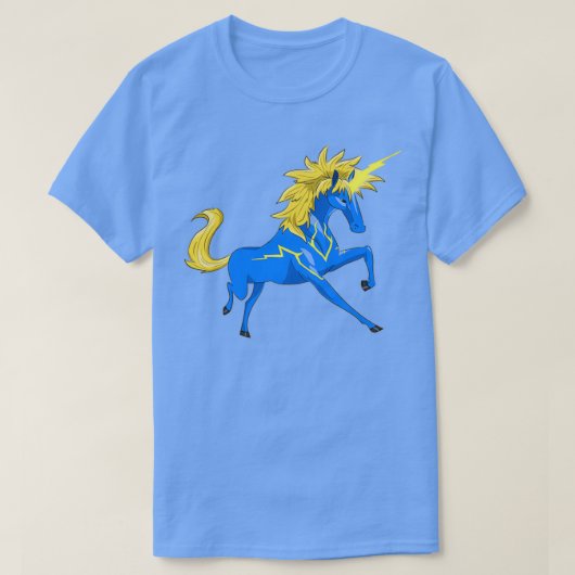 T-shirt unicorn thunder Essential (Design devant)