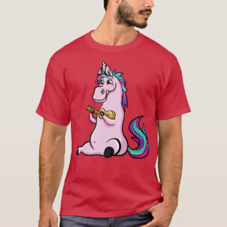 T-shirt Unicorn Ukulele